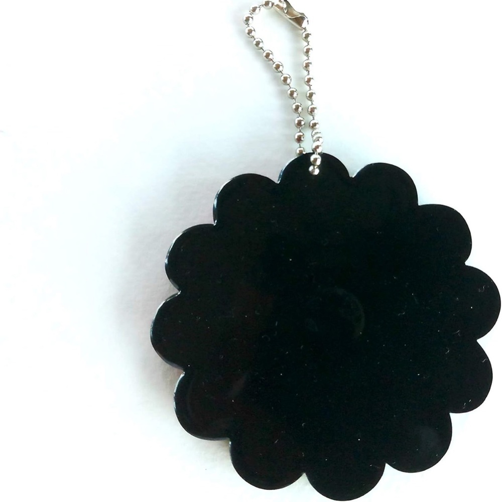 Rainbow Flower Murakami Bag Charm Keychain - Picture 6 of 6